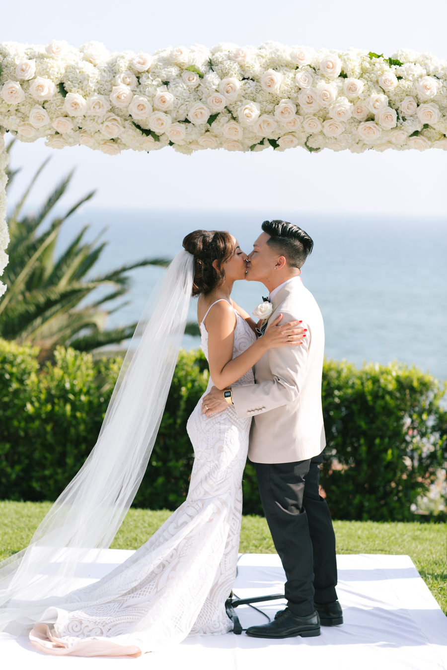 bel-air bay club malibu california timothy delaghetto wedding